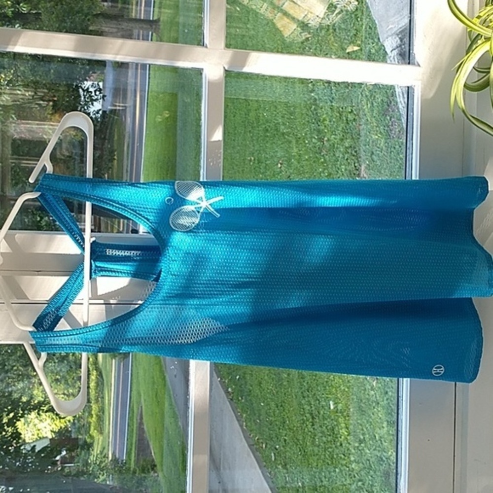 ❤️Holloway Tennis Pickleball Teal Tank To Shirt Size Medium